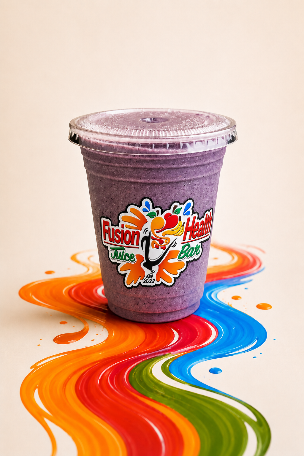 Hard Rak healthy sea moss shake with plantain granola cashew blueberry ginseng coconut milk and honey in Hartford CT